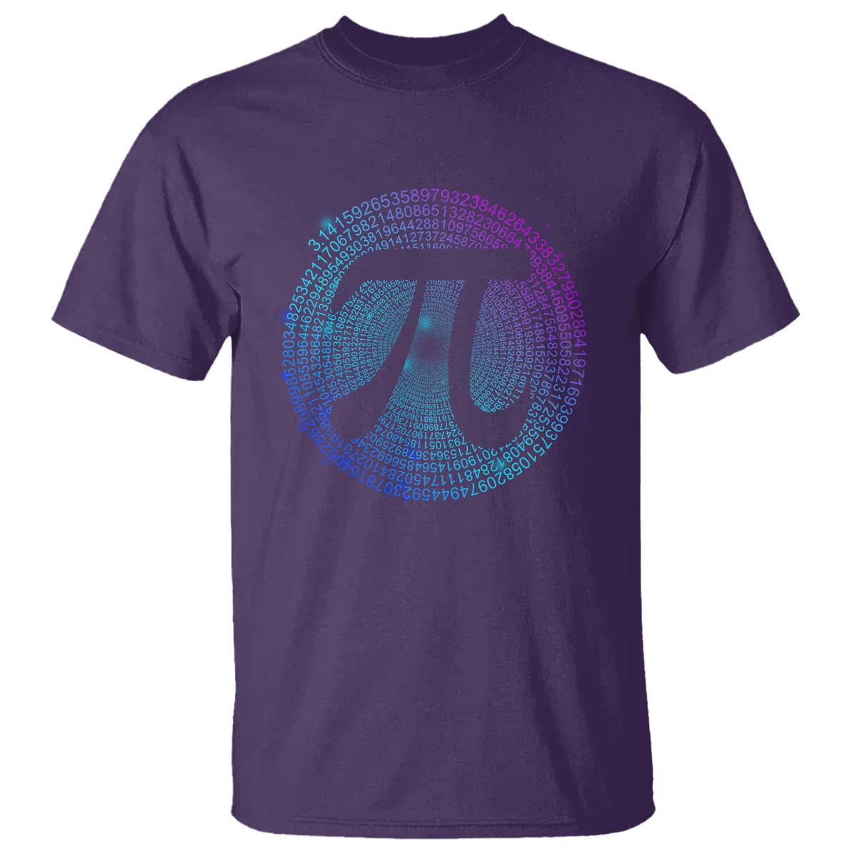 Math Lover Pi Day T Shirt TS09 Purple Print Your Wear