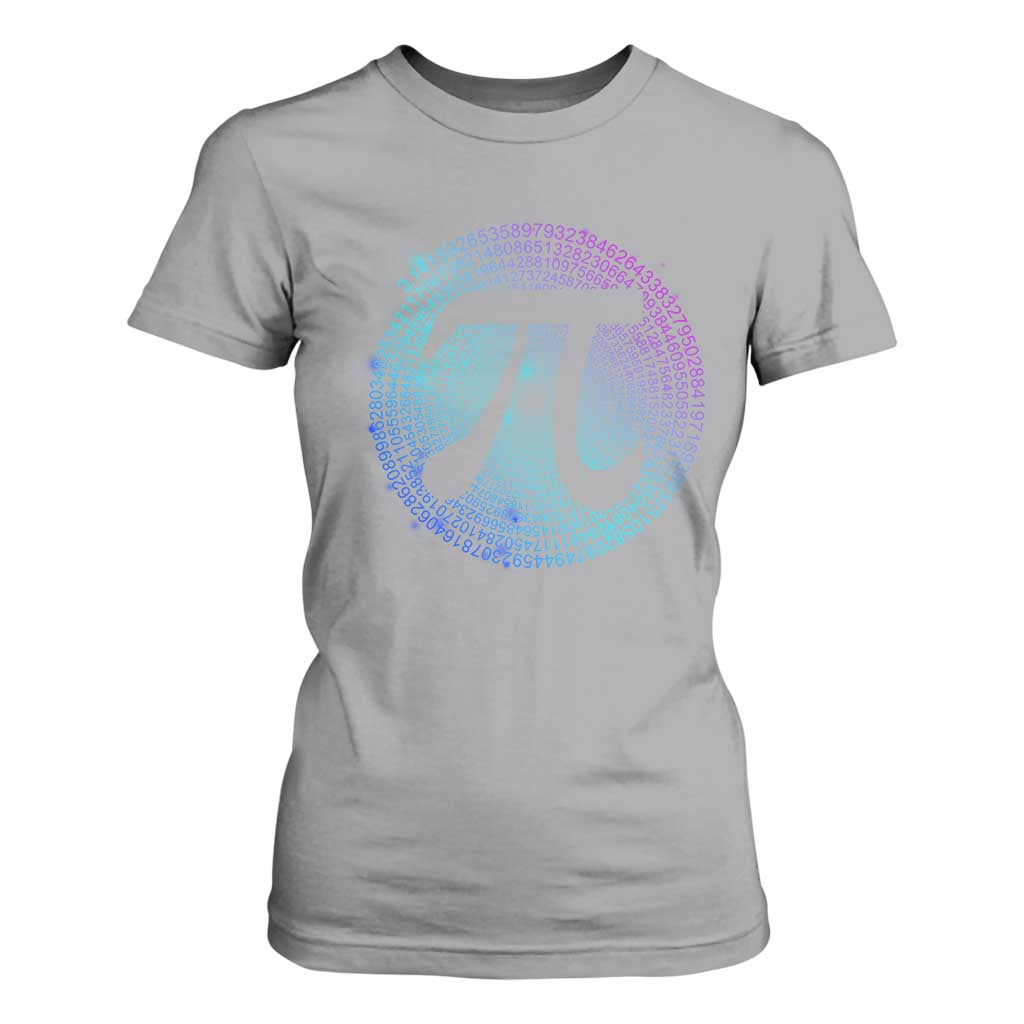 Math Lover Pi Day T Shirt For Women TS09 Sport Gray Print Your Wear