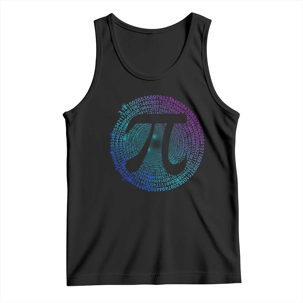 Math Lover Pi Day Tank Top TS09 Black Print Your Wear