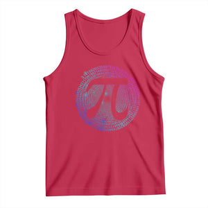 Math Lover Pi Day Tank Top TS09 Red Print Your Wear