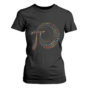 Pi Day T Shirt For Women 3,14 Pi Number Symbol Math Science TS09 Black Print Your Wear