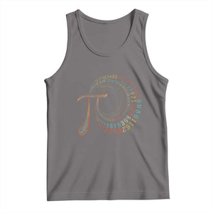 Pi Day Tank Top 3,14 Pi Number Symbol Math Science TS09 Deep Heather Print Your Wear