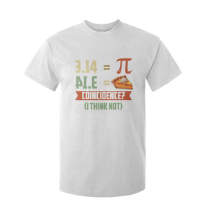 Funny Pi Day T Shirt For Kid Pi 3 14 Pie Coincidence Math Lover TS09 White Print Your Wear
