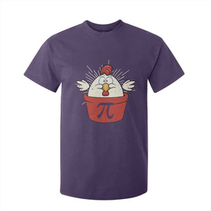 Funny Pi Day T Shirt For Kid Chicken Pot Pi Math Lover TS09 Purple Print Your Wear