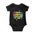 Funny Pi Day Baby Onesie Video Game Gamer Math Kids Boys Men TS09 Black Print Your Wear