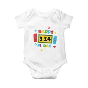 Funny Pi Day Baby Onesie Video Game Gamer Math Kids Boys Men TS09 White Print Your Wear