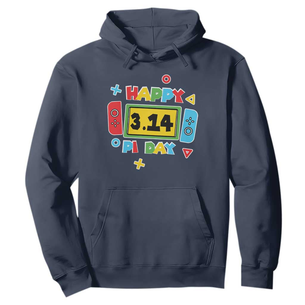 Funny Pi Day Hoodie Video Game Gamer Math Kids Boys Men TS09 Navy Print Your Wear