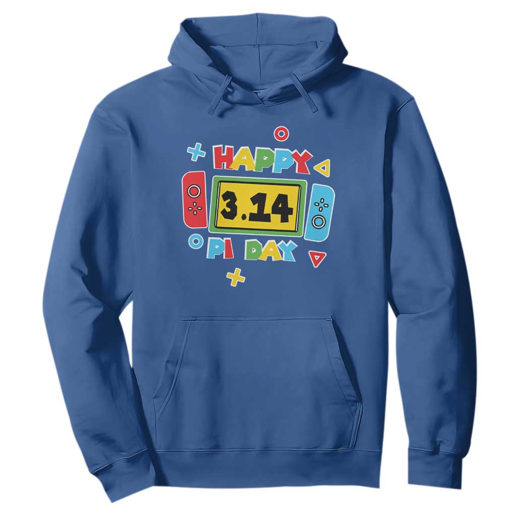 Funny Pi Day Hoodie Video Game Gamer Math Kids Boys Men TS09 Royal Blue Print Your Wear