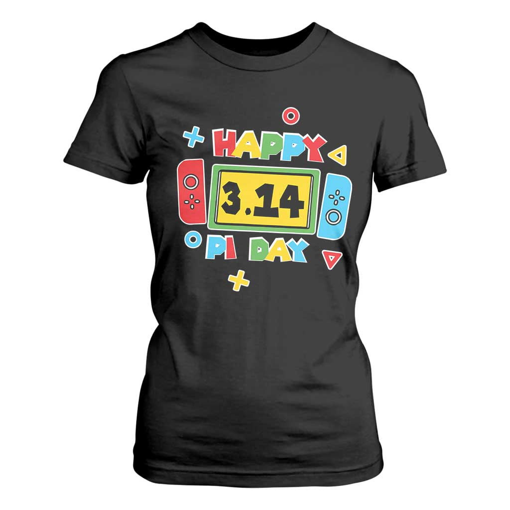 Funny Pi Day T Shirt For Women Video Game Gamer Math Kids Boys Men TS09 Black Print Your Wear