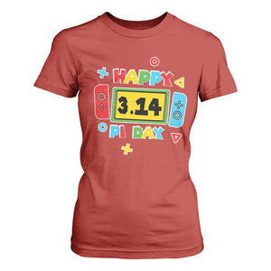 Funny Pi Day T Shirt For Women Video Game Gamer Math Kids Boys Men TS09 Red Print Your Wear