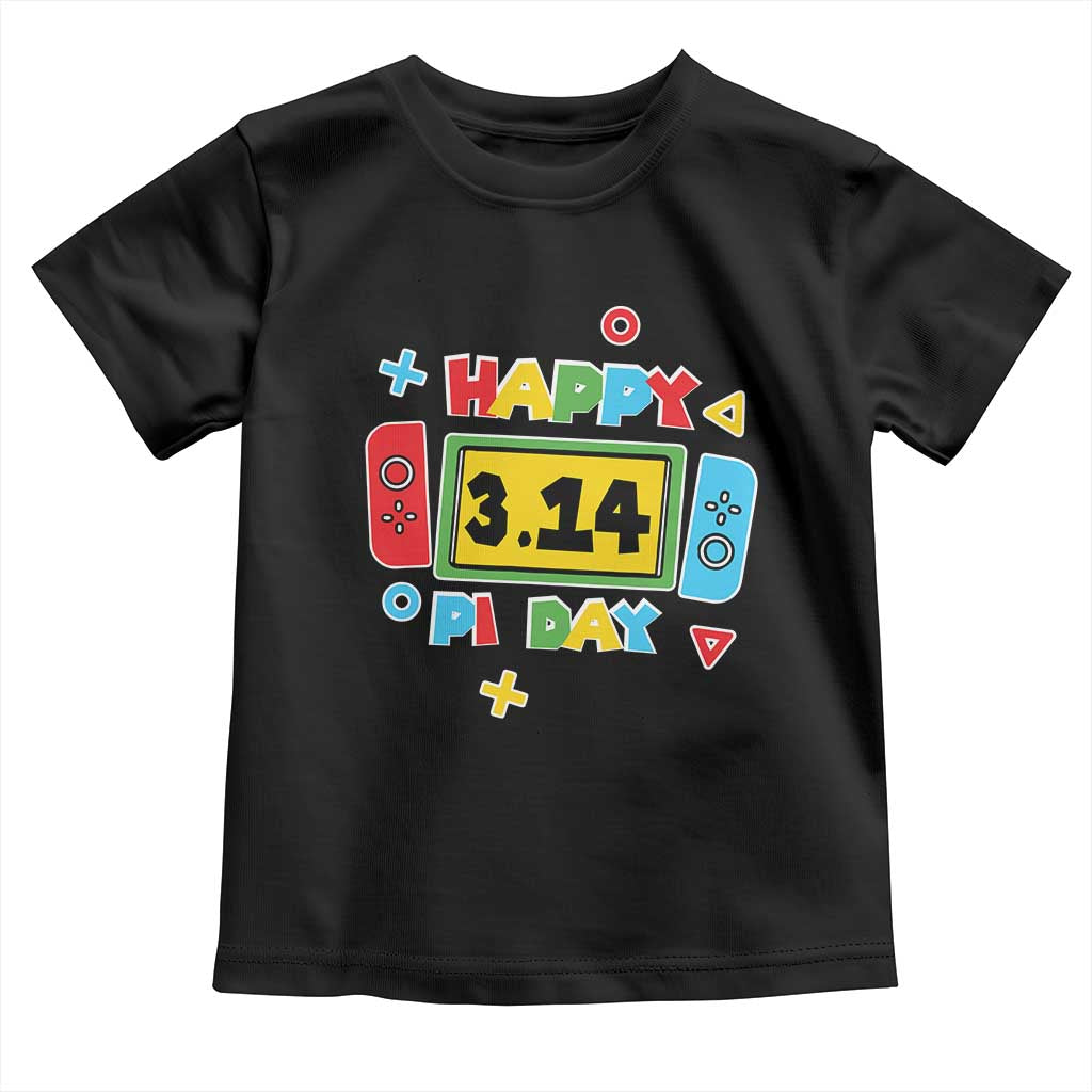 Funny Pi Day Toddler T Shirt Video Game Gamer Math Kids Boys Men TS09 Black Print Your Wear