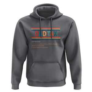 Funny Dax Tax Definition Hoodie Retro Father's Day TS09 Charcoal Print Your Wear