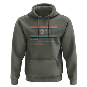 Funny Dax Tax Definition Hoodie Retro Father's Day TS09 Military Green Print Your Wear