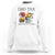 Funny Dad Tax Sweatshirt Making Sure It's Not Poison Father's Day TS09 White Print Your Wear