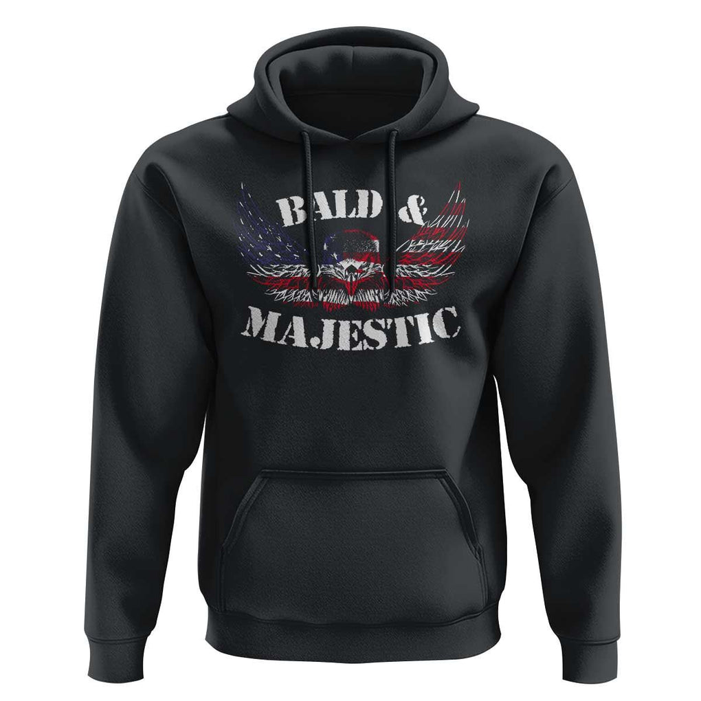 American Eagle Bald And Majestic Hoodie TS09 Black Print Your Wear