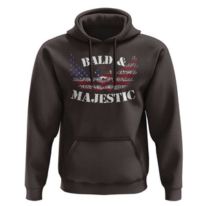 American Eagle Bald And Majestic Hoodie TS09 Dark Chocolate Print Your Wear
