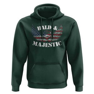 American Eagle Bald And Majestic Hoodie TS09 Dark Forest Green Print Your Wear