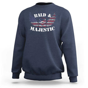 American Eagle Bald And Majestic Sweatshirt TS09 Navy Print Your Wear