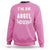 Christmas Sweatshirt I'm An Angel Duh Lazy TS09 Azalea Print Your Wear