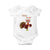 Thanksgiving Baby Onesie Funny Turkey Fake Meow Meow TS09 White Print Your Wear