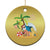 Xmas In Hawaii Christmas Ornament Palm Tree Firework Santa At Beach Drinking Coconut TS09 Print Your Wear