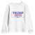 Trump Vance 2024 Youth Sweatshirt We Did It Bruh We Won TS09 White Print Your Wear