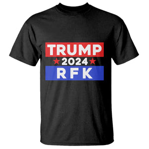 Trump RFK 2024 T Shirt Kennedy Trump Won US President 2024 TS09 Black Print Your Wear