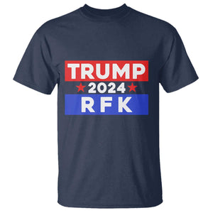 Trump RFK 2024 T Shirt Kennedy Trump Won US President 2024 TS09 Navy Print Your Wear