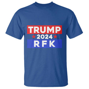 Trump RFK 2024 T Shirt Kennedy Trump Won US President 2024 TS09 Royal Blue Print Your Wear