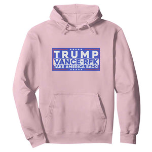 Trump Vance RFK 2024 Hoodie Trump Won Kennedy Take America Back TS09 Light Pink Print Your Wear