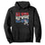 Trump US President He Won 2024 Groovy Retro Hoodie TS09 Black Print Your Wear