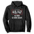 Trump Won 2024 Hoodie 45 47 He Won He Won Again TS09 Black Print Your Wear