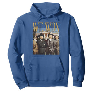 Trump Won 2024 Hoodie We Won Trump Team Cowboy TS09 Royal Blue Print Your Wear