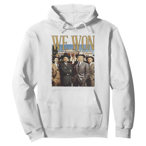 Trump Won 2024 Hoodie We Won Trump Team Cowboy TS09 White Print Your Wear