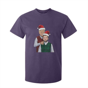 Funny Christmas Trump Vance 2024 T Shirt For Kid Brothers Parody Bros TS09 Purple Print Your Wear