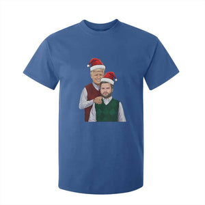 Funny Christmas Trump Vance 2024 T Shirt For Kid Brothers Parody Bros TS09 Royal Blue Print Your Wear