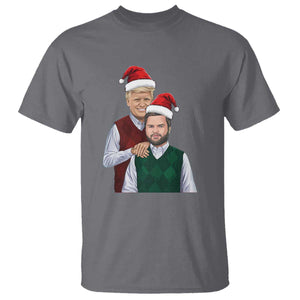 Funny Christmas Trump Vance 2024 T Shirt Brothers Parody Bros TS09 Charcoal Print Your Wear