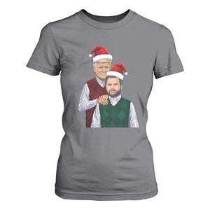 Funny Christmas Trump Vance 2024 T Shirt For Women Brothers Parody Bros TS09 Charcoal Print Your Wear