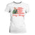 Christmas Trump T Shirt For Women Very Demure Very Cutesy Very President Very Merry TS09 White Print Your Wear