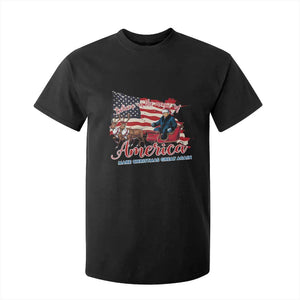 Christmas Trump T Shirt For Kid Believe In The Magic Of America Make Christmas Great Again TS09 Black Print Your Wear