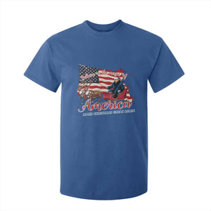 Christmas Trump T Shirt For Kid Believe In The Magic Of America Make Christmas Great Again TS09 Royal Blue Print Your Wear