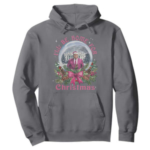 Christmas Trump Hoodie I'll Be Home For Christmas Coquette TS09 Charcoal Print Your Wear