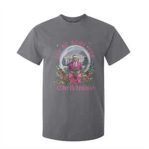 Christmas Trump T Shirt For Kid I'll Be Home For Christmas Coquette TS09 Charcoal Print Your Wear
