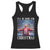 Christmas Trump Racerback Tank Top I'll Be Home For Christmas TS09 Black Print Your Wear