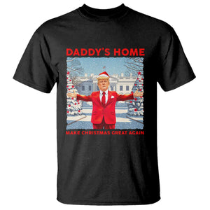 Christmas Trump T Shirt Daddy's Home Make Christmas Great Again TS09 Black Print Your Wear