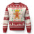 Funny Xmas Trump Ugly Christmas Sweater Gingerbread Trump Make Christmas Great Again TS09 Red Print Your Wear
