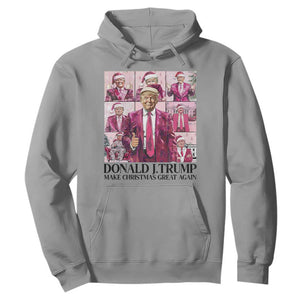 Christmas Trump Hoodie Pink Trump Era Make Christmas Great Again TS09 Sport Gray Print Your Wear