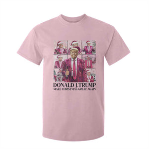 Christmas Trump T Shirt For Kid Pink Trump Era Make Christmas Great Again TS09 Light Pink Print Your Wear