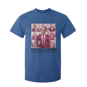 Christmas Trump T Shirt For Kid Pink Trump Era Make Christmas Great Again TS09 Royal Blue Print Your Wear
