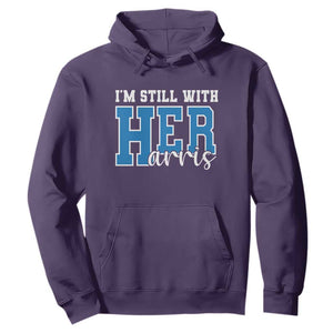 Kamala Supporter Hoodie I'm Still With Her Harris TS09 Purple Print Your Wear